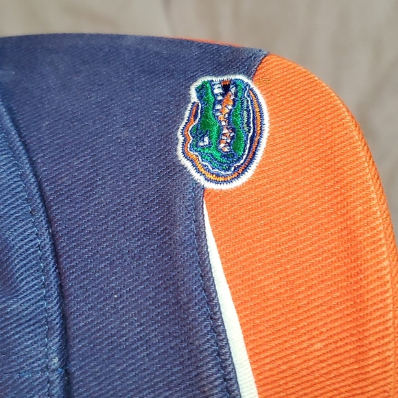 T.E.I. 6-Panel FLORIDA GATORS Blue/Orange Ballcap - Adjustable Back - OSFM - EC - Picture 11 of 13